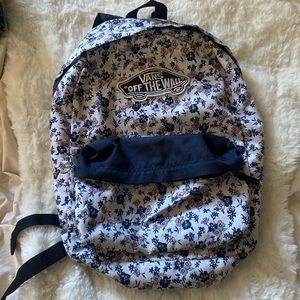 Vans backpack, like new, was only used for summer trips, has lots of space